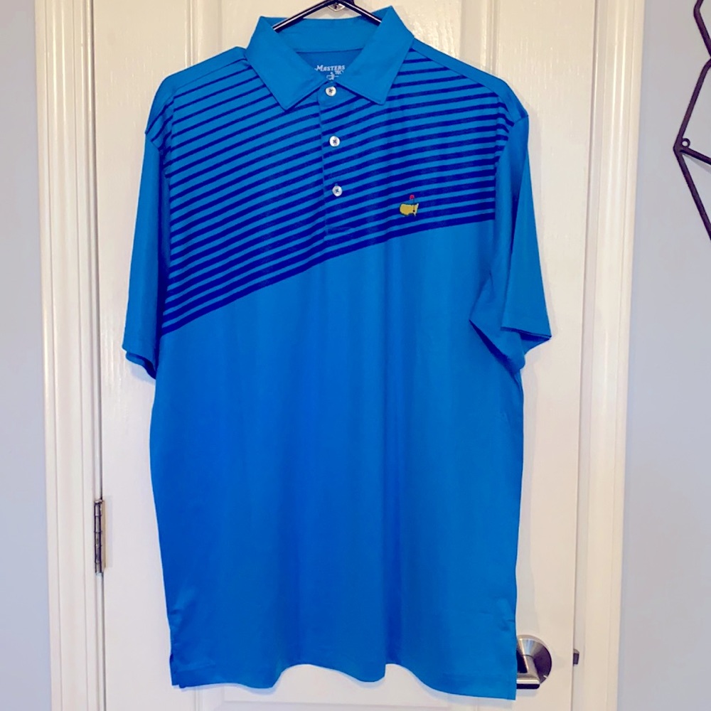 Masters tech Augusta National polo shirt.